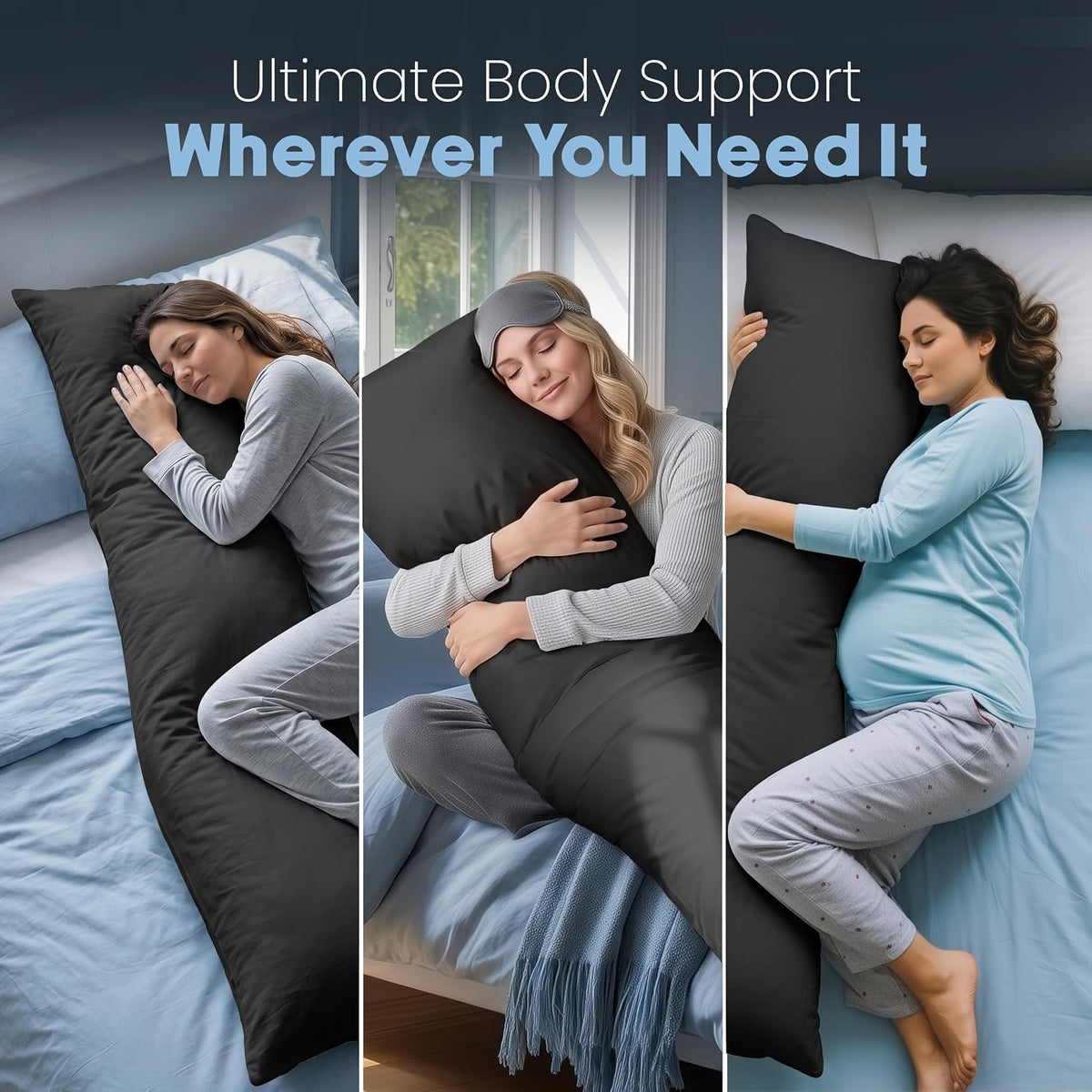 SnuggleLong Body Pillow