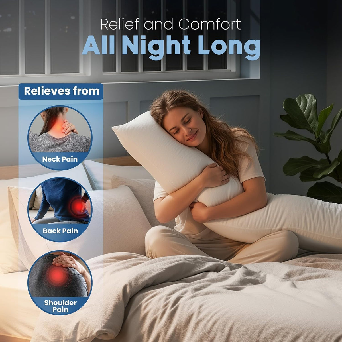 SnuggleLong Body Pillow