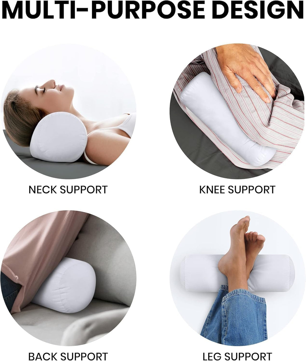 Multi-Support Bolster Pillow