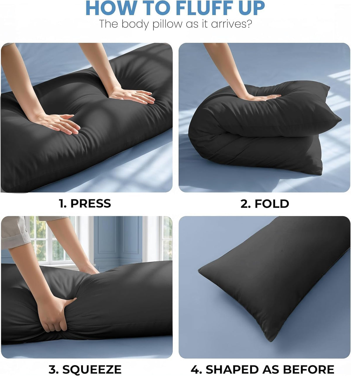 SnuggleLong Body Pillow
