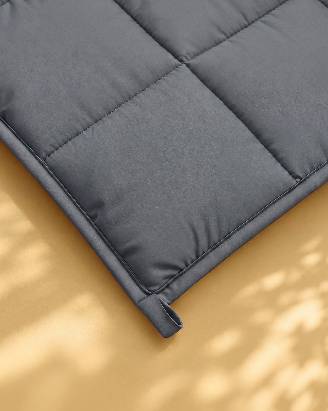 Quilted Glass Bead Weighted Blanket