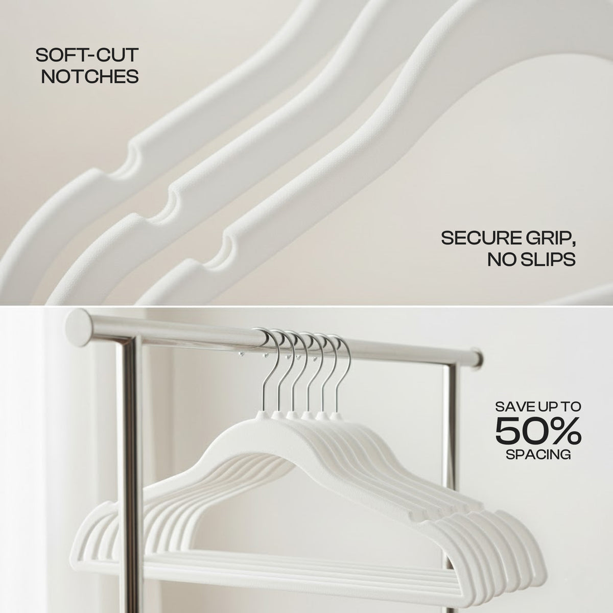 Non-Slip Velvet Clothes Hangers