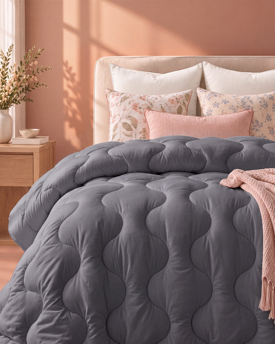 WinterNest Cloud Stitch Duvet
