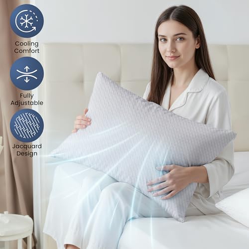Jacquard Memory Foam Pillows