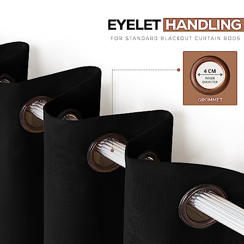 Classic Blackout Eyelet Curtains