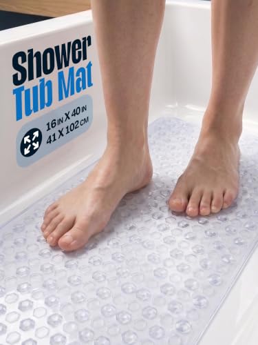 Clear Non-Slip Bath & Shower Mat