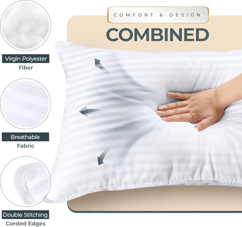 Premium Stripe Pillow Set