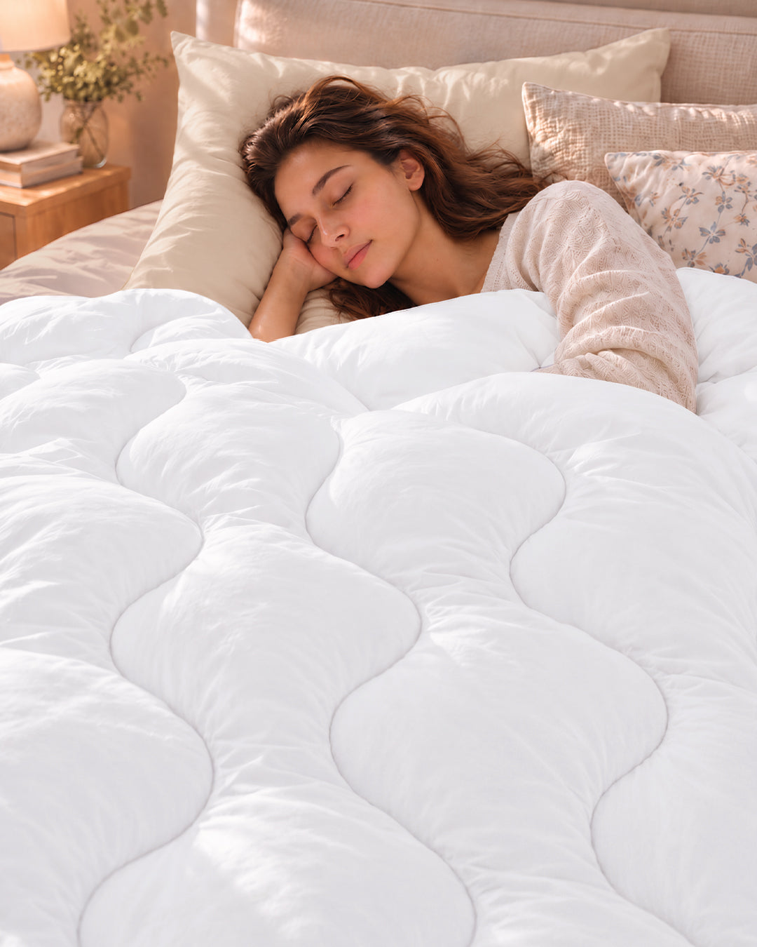 WinterNest Cloud Stitch Duvet