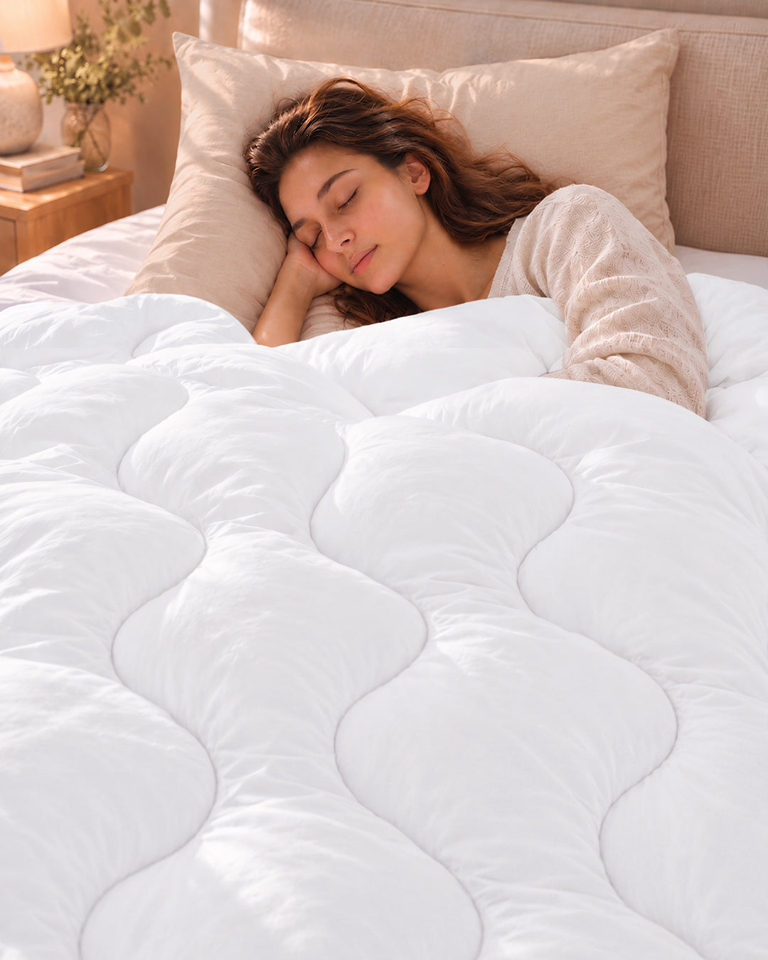 WinterNest Cloud Stitch Duvet