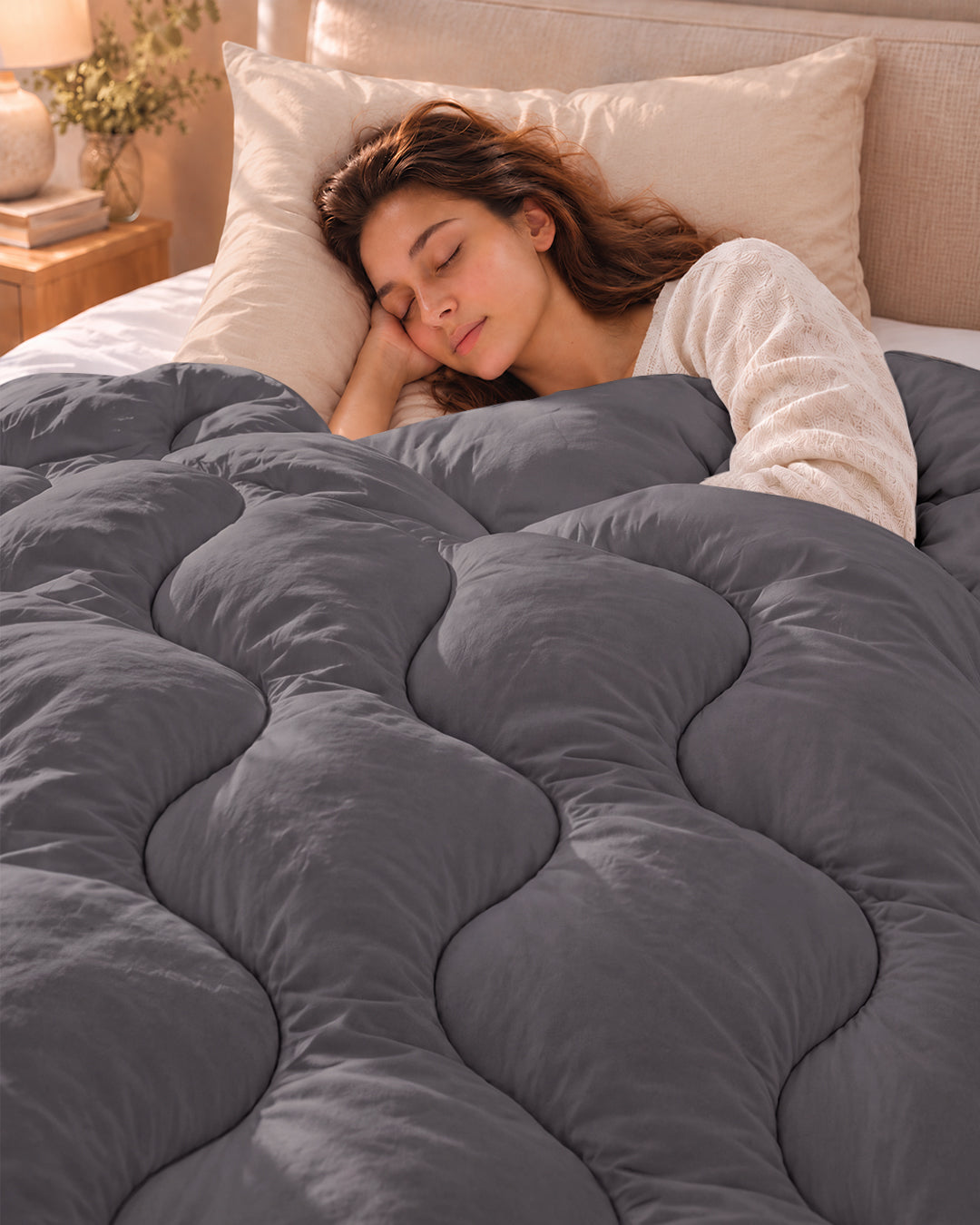 WinterNest Cloud Stitch Duvet