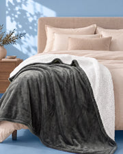 Reversible Teddy Sherpa Blanket