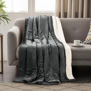 Reversible Teddy Sherpa Blanket