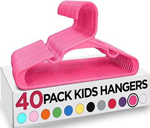 Kids' Plastic Clothes Hangers
