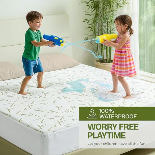 CoolWeave Bamboo Mattress Protector