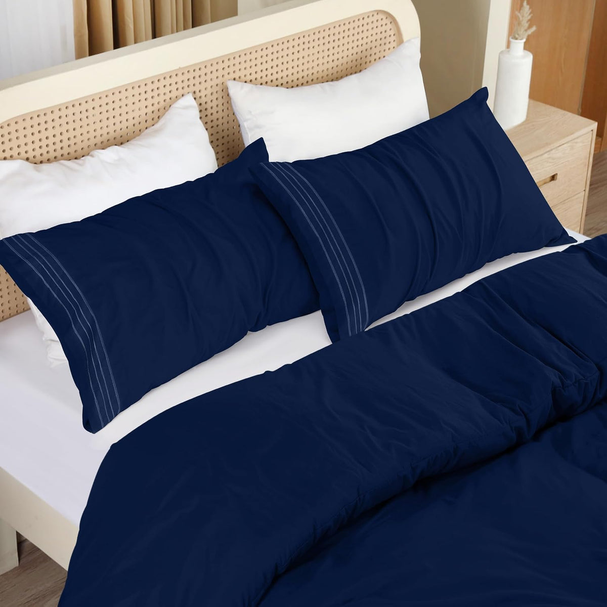 Fine Embroidery Duvet Cover Set