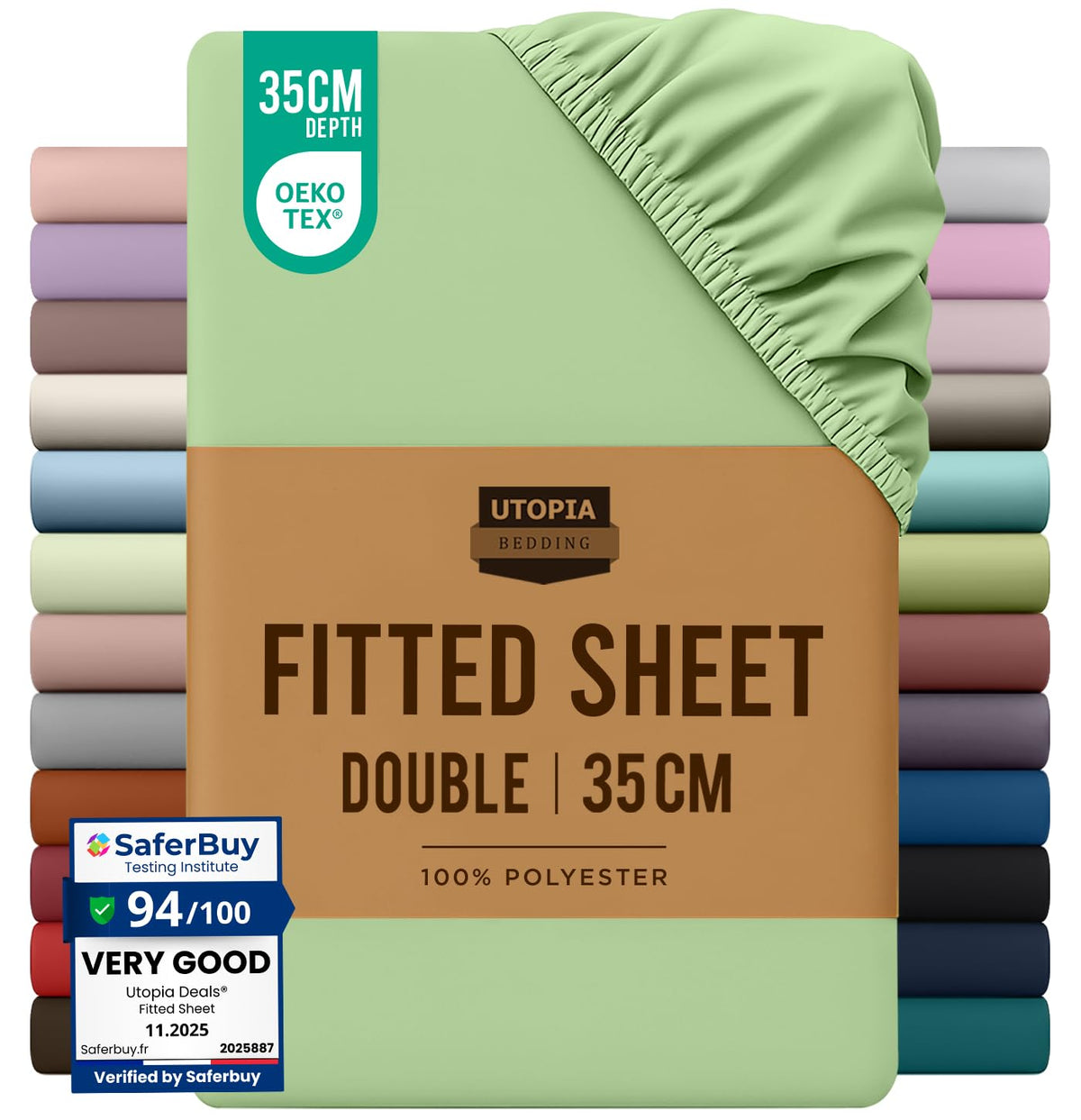 Everyday Soft Deep Fitted Sheet