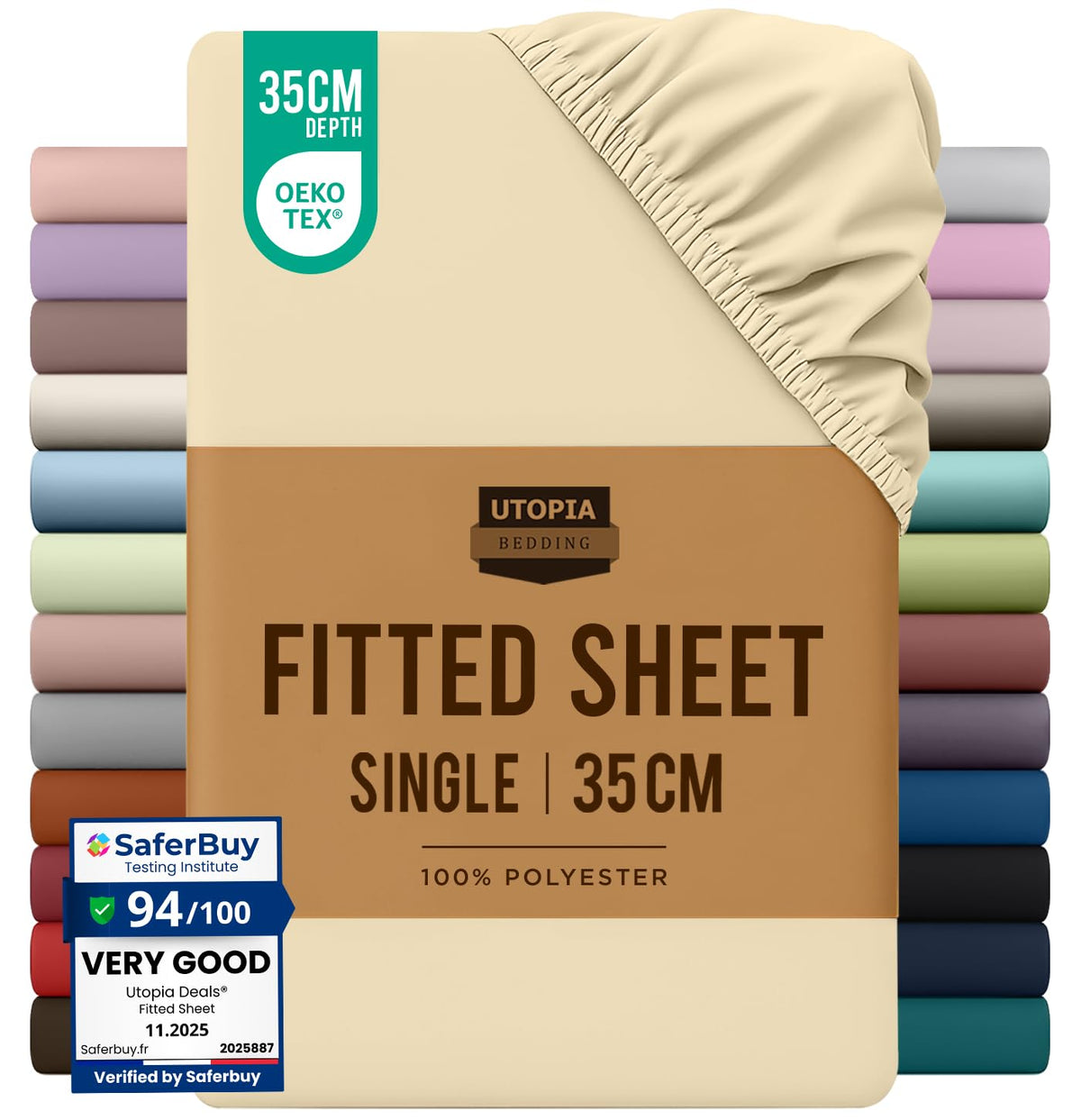 Everyday Soft Deep Fitted Sheet