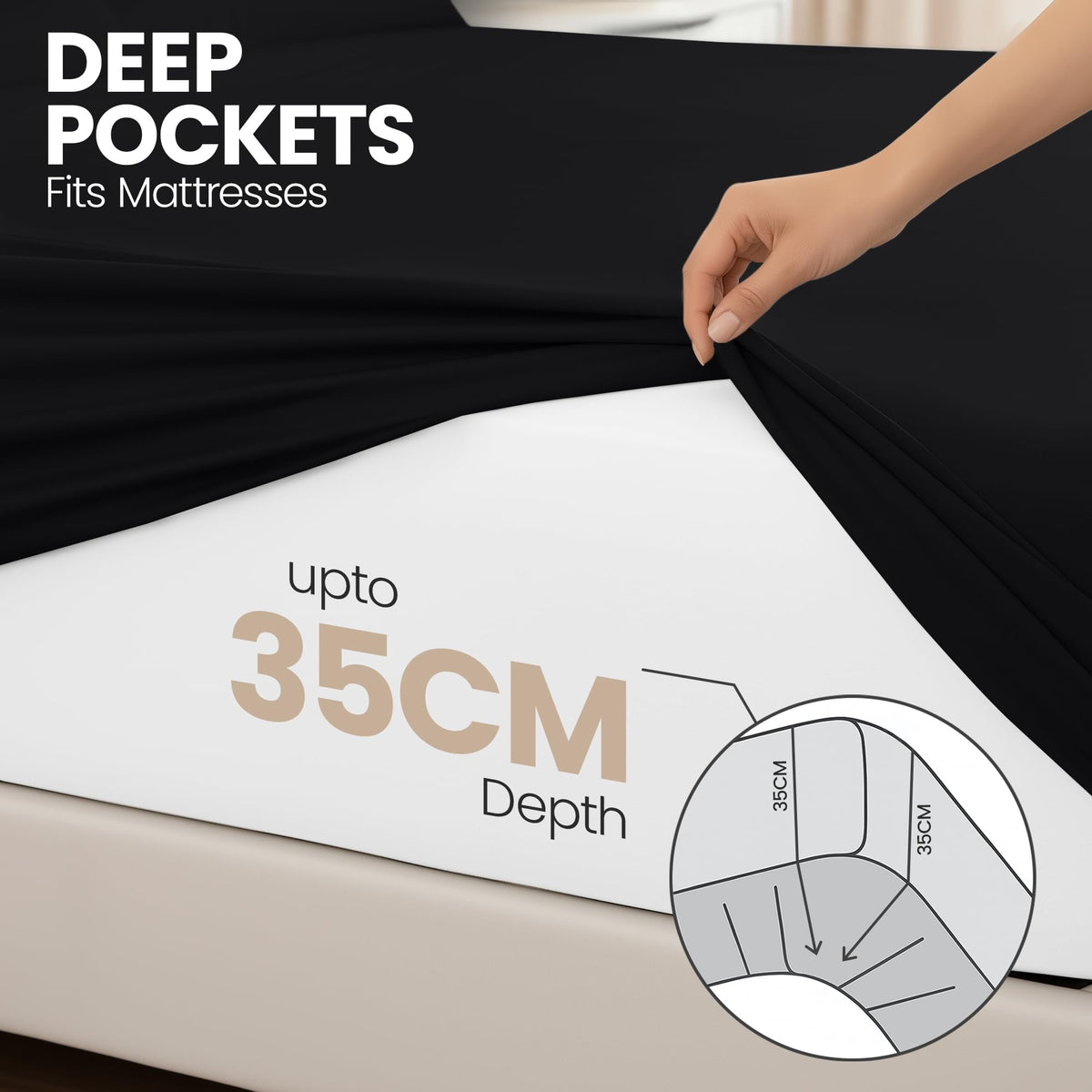 Everyday Soft Fitted Sheet - Multipack