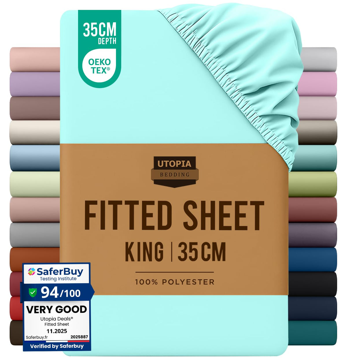 Everyday Soft Deep Fitted Sheet