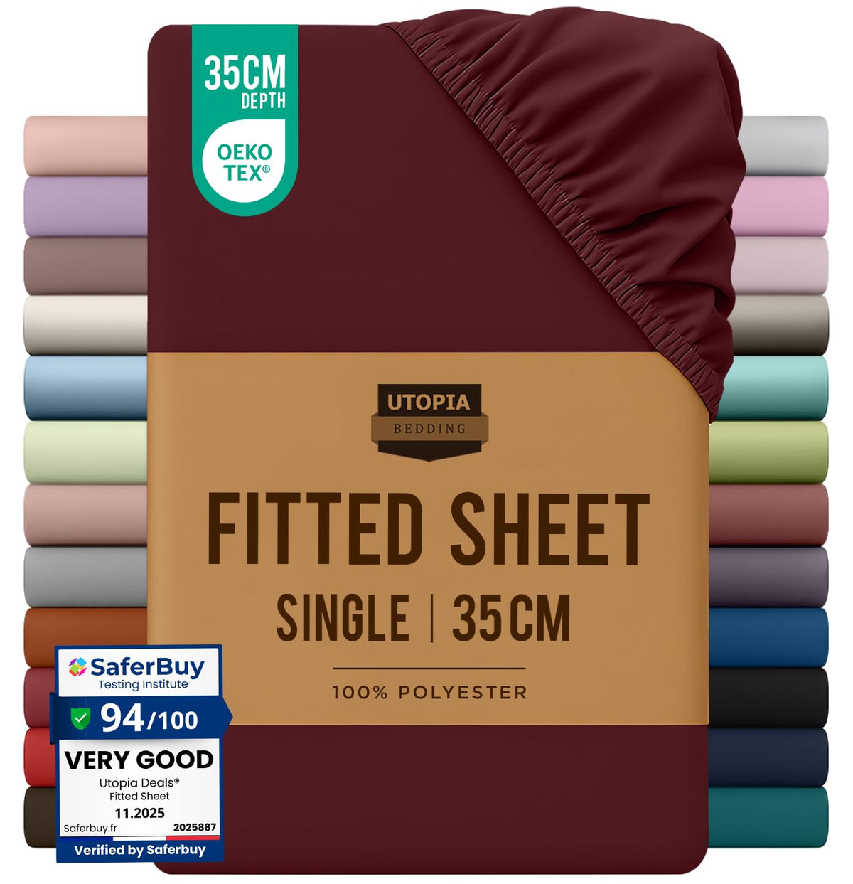 Everyday Soft Deep Fitted Sheet