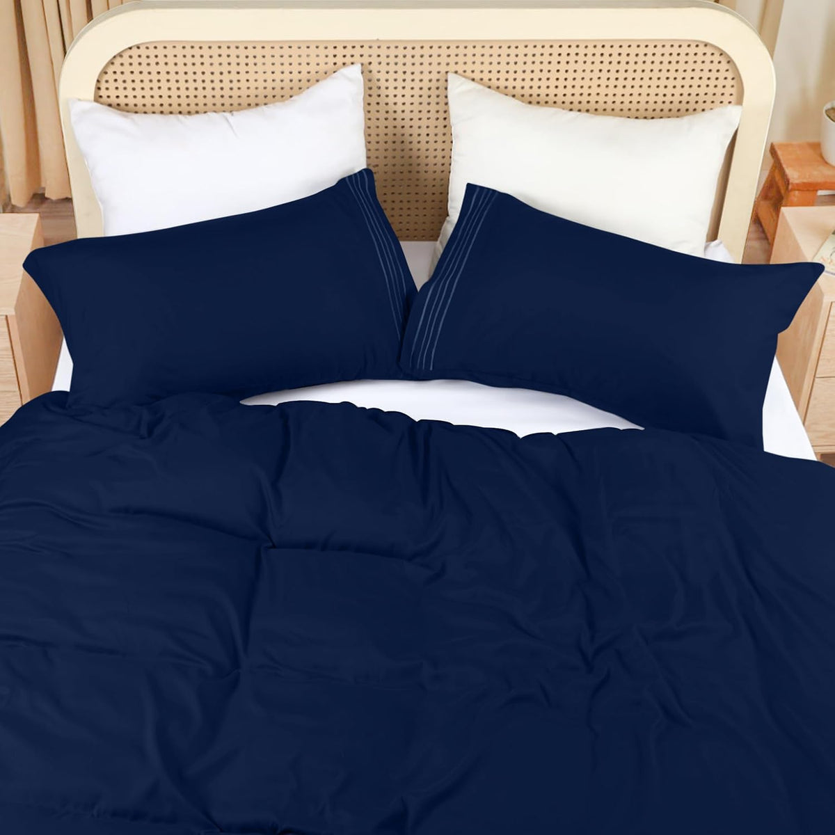 Fine Embroidery Duvet Cover Set