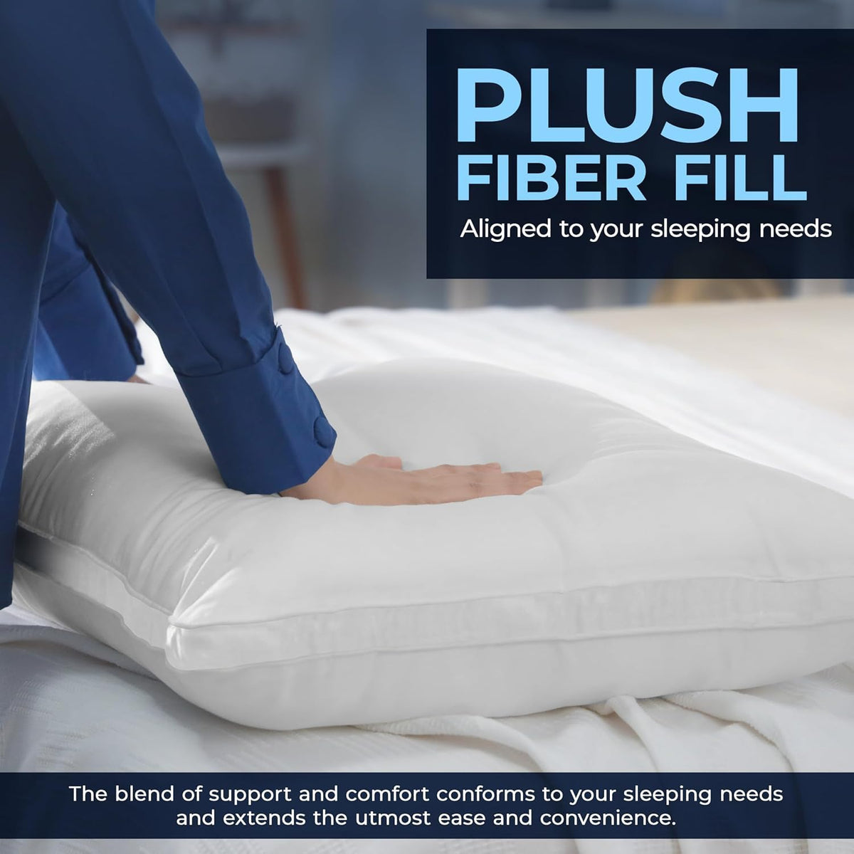 Tailored Gusset Pillow Set
