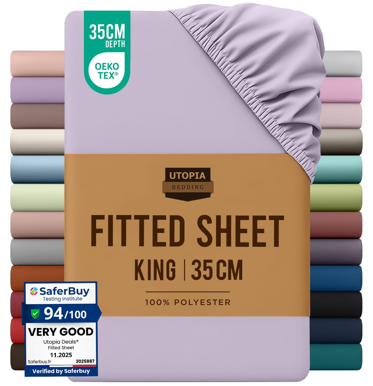 Everyday Soft Deep Fitted Sheet