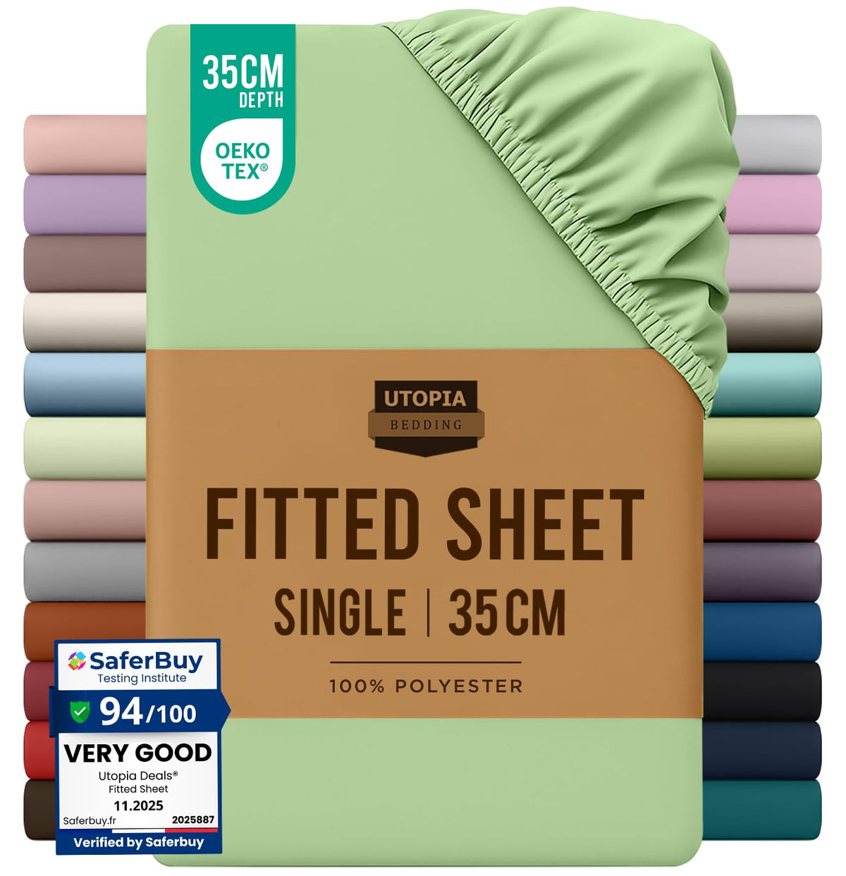 Everyday Soft Deep Fitted Sheet