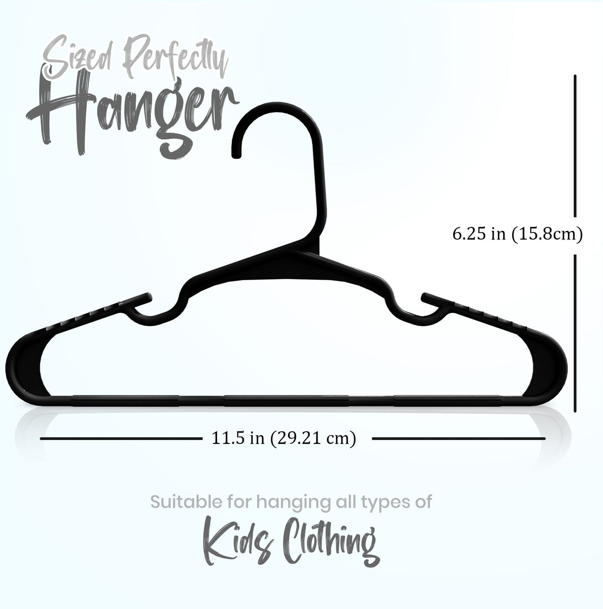 Kids' Plastic Clothes Hangers