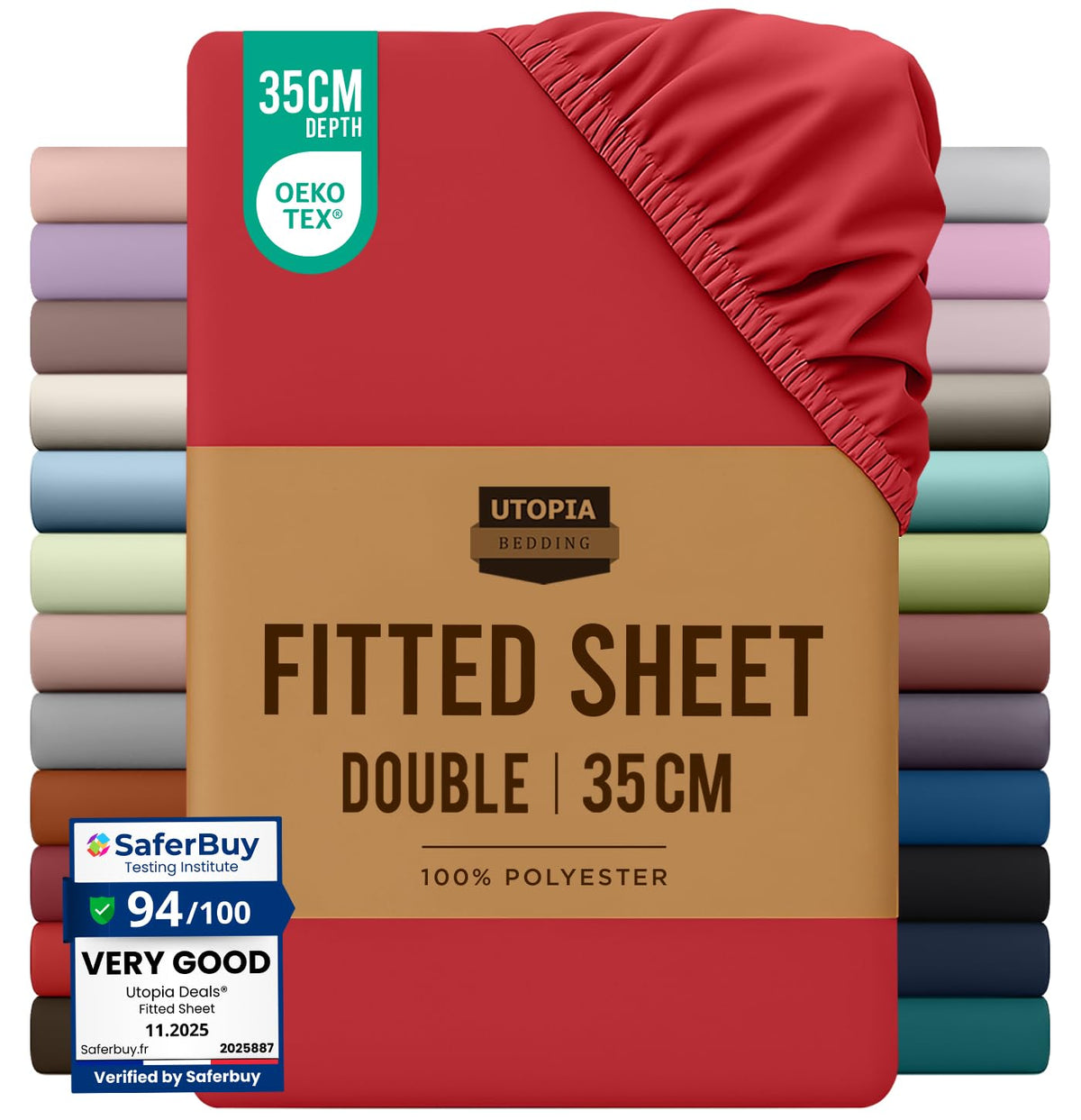 Everyday Soft Deep Fitted Sheet