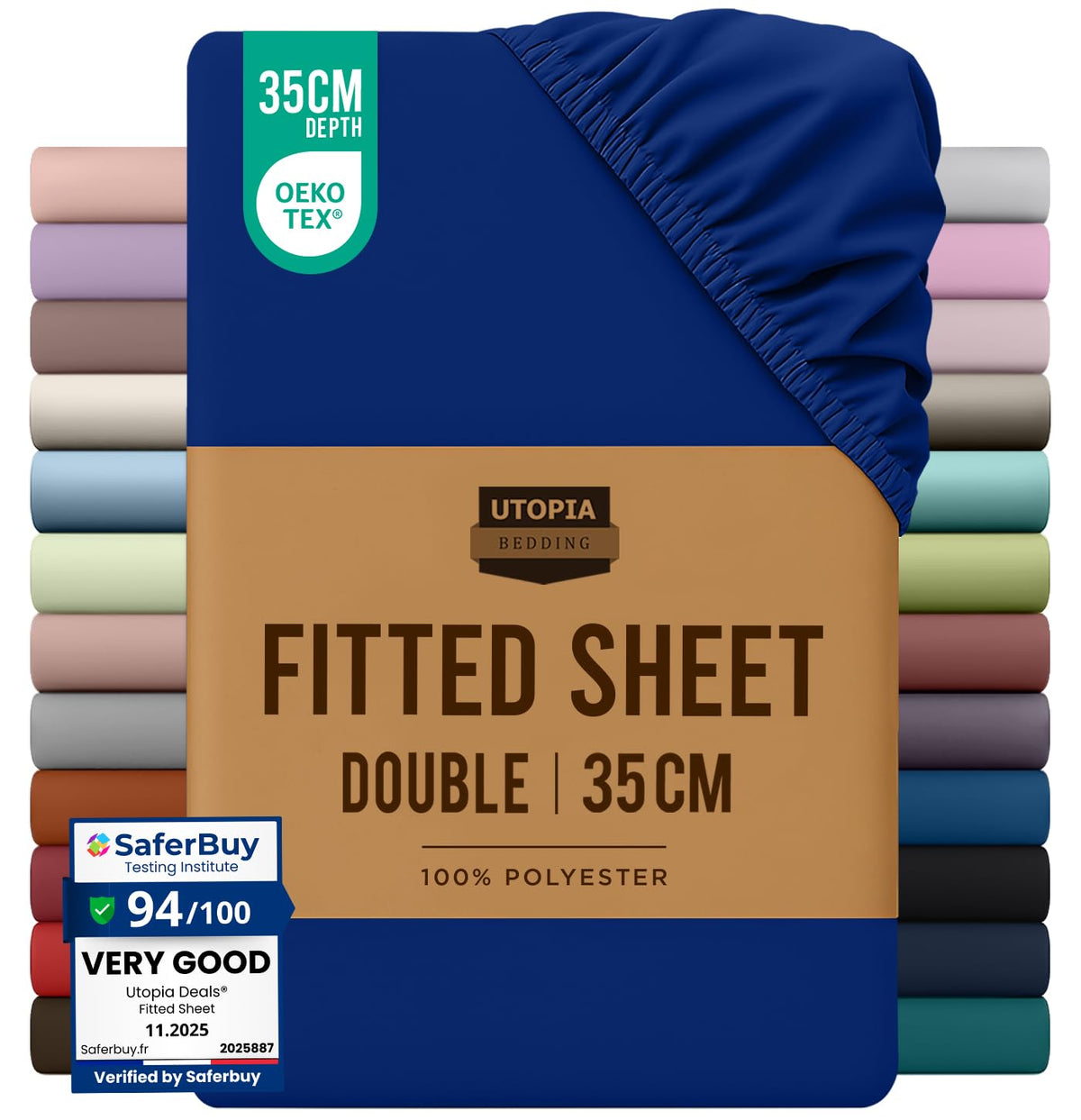 Everyday Soft Deep Fitted Sheet