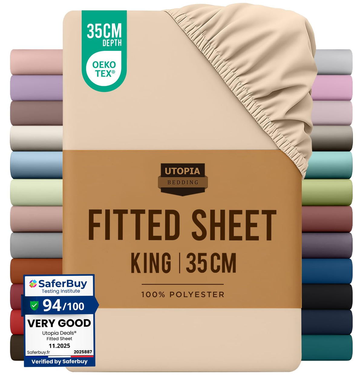 Everyday Soft Deep Fitted Sheet