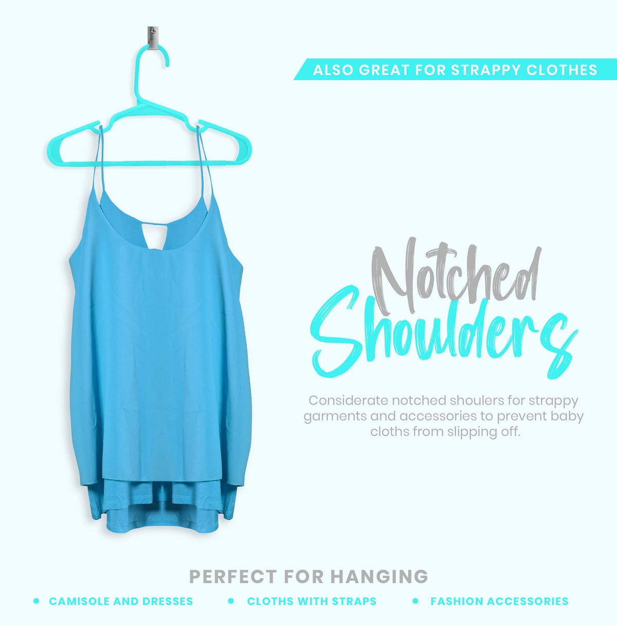 Kids' Plastic Clothes Hangers