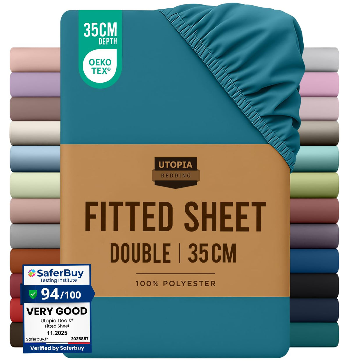 Everyday Soft Deep Fitted Sheet