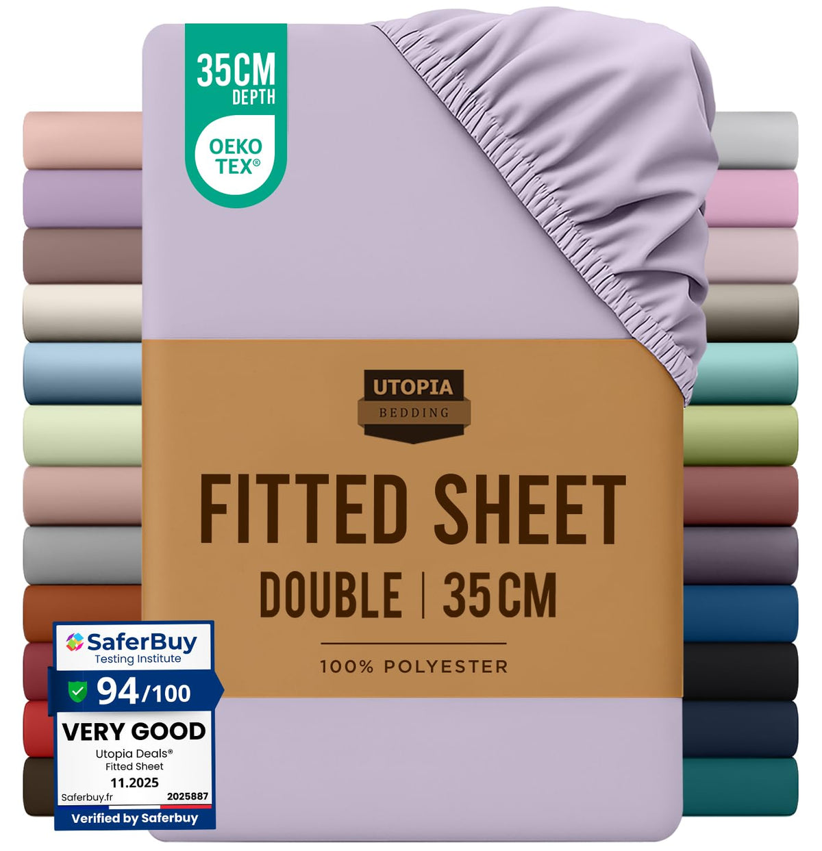 Everyday Soft Deep Fitted Sheet