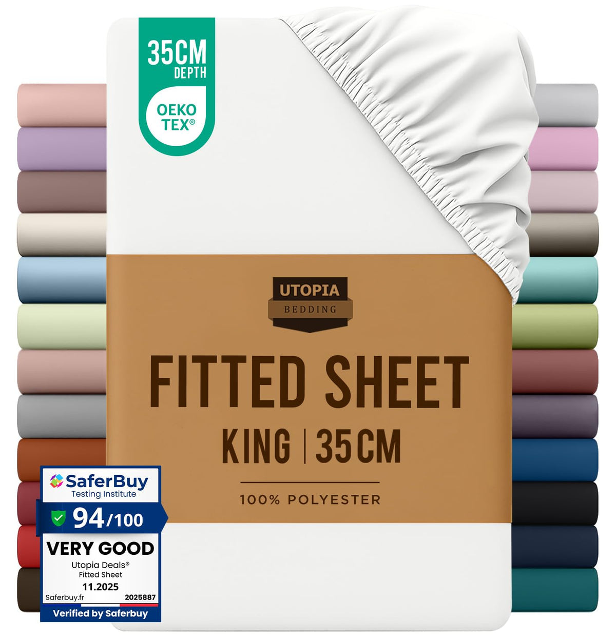 Everyday Soft Deep Fitted Sheet