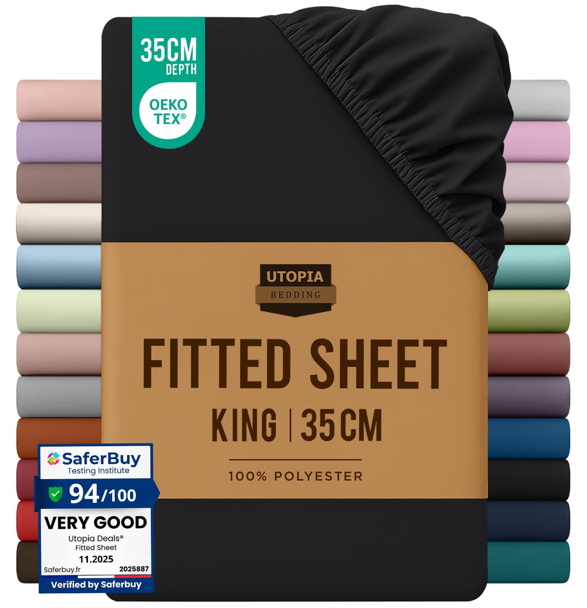 Everyday Soft Deep Fitted Sheet