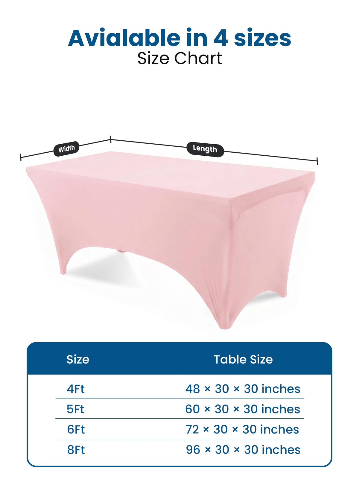 Stretchable Fitted Table Cover