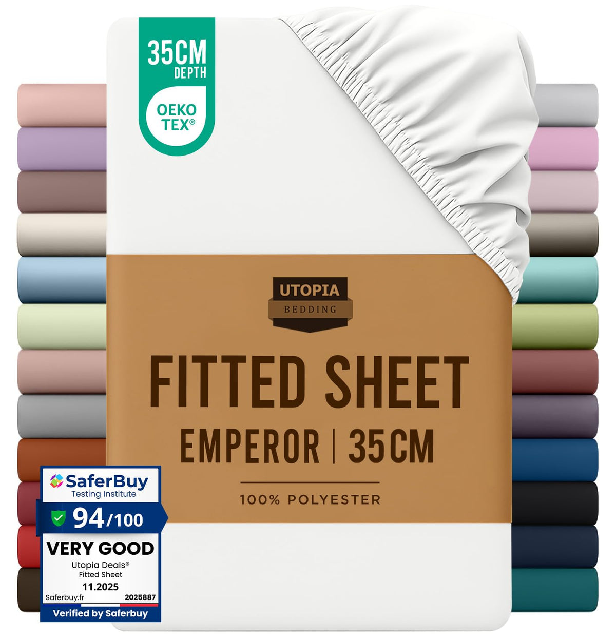 Everyday Soft Deep Fitted Sheet