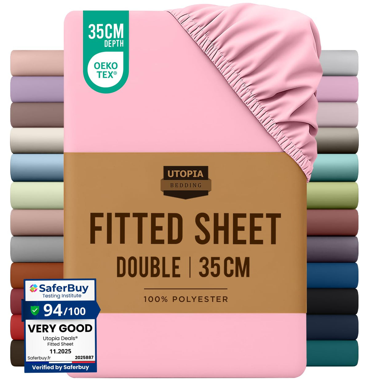 Everyday Soft Deep Fitted Sheet