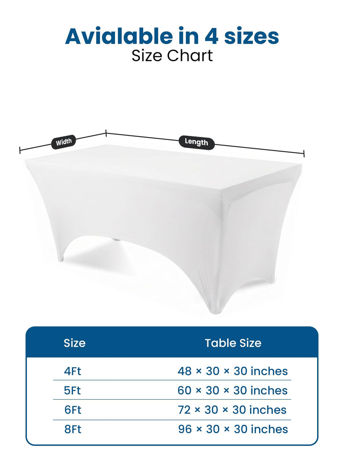 Stretchable Fitted Table Cover