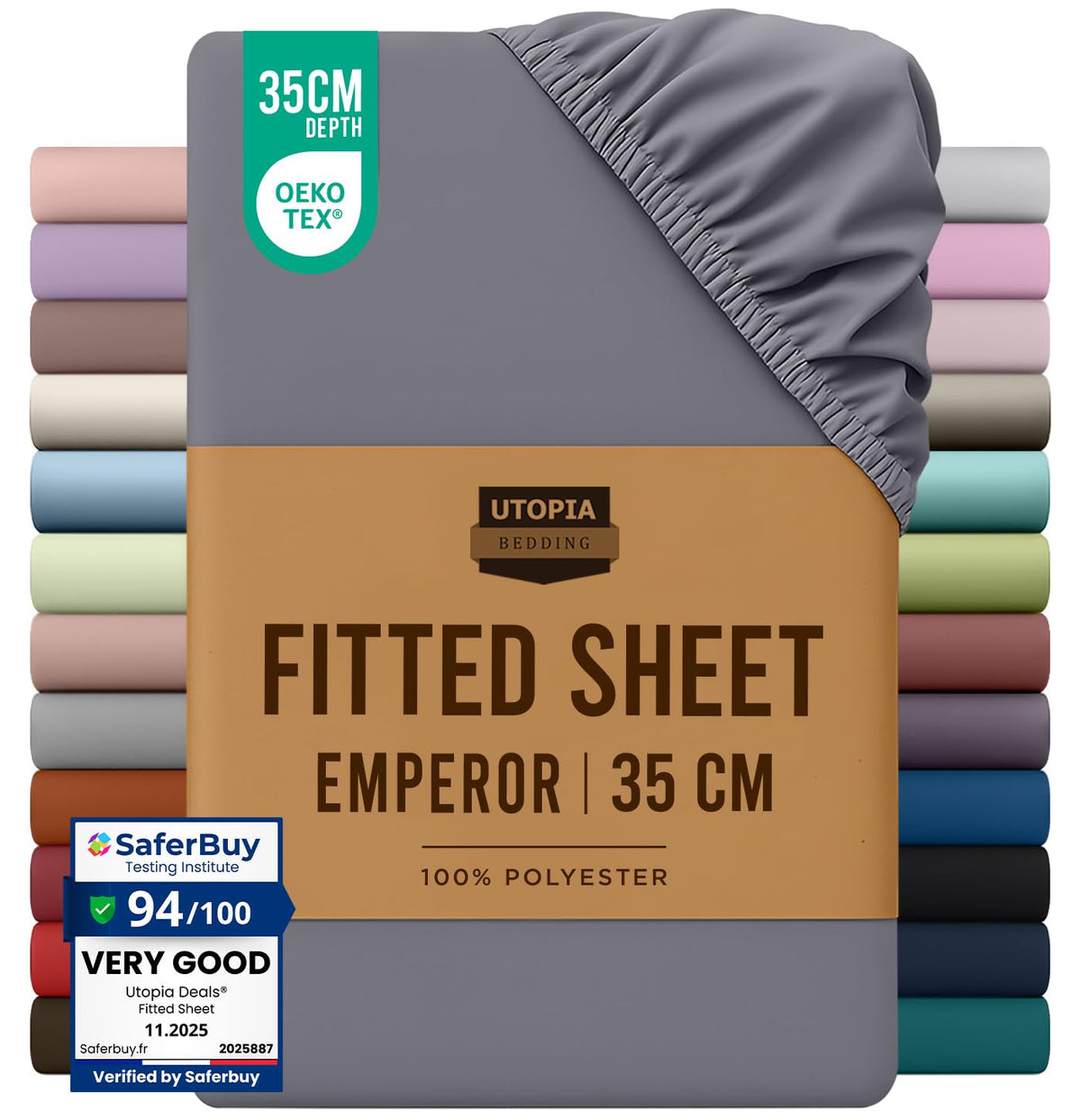 Everyday Soft Deep Fitted Sheet