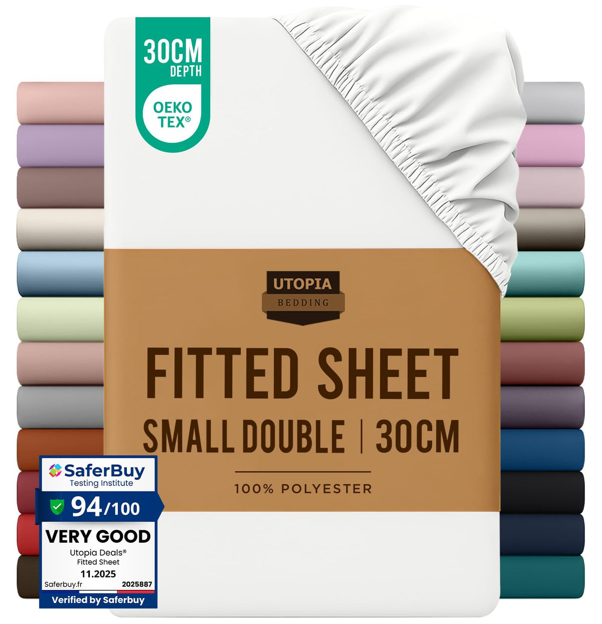 Everyday Soft Deep Fitted Sheet