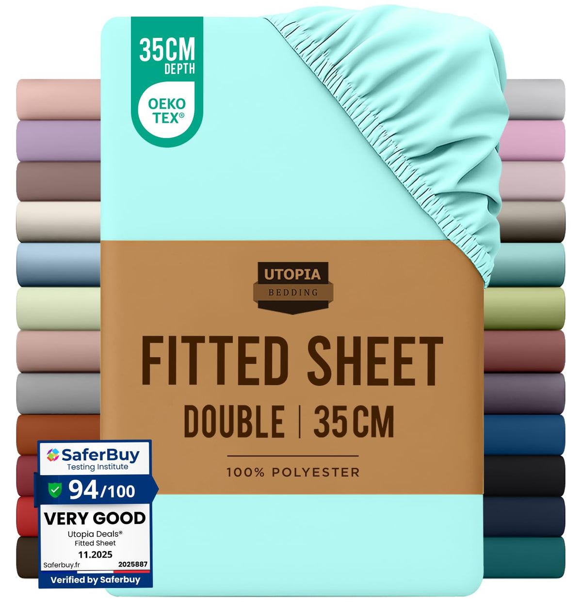 Everyday Soft Deep Fitted Sheet