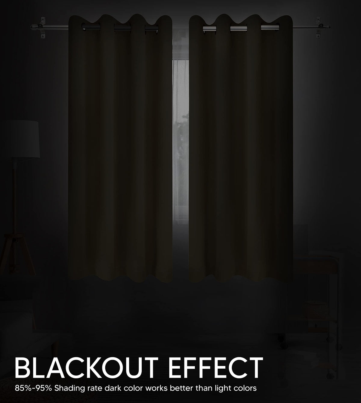 Classic Blackout Eyelet Curtains
