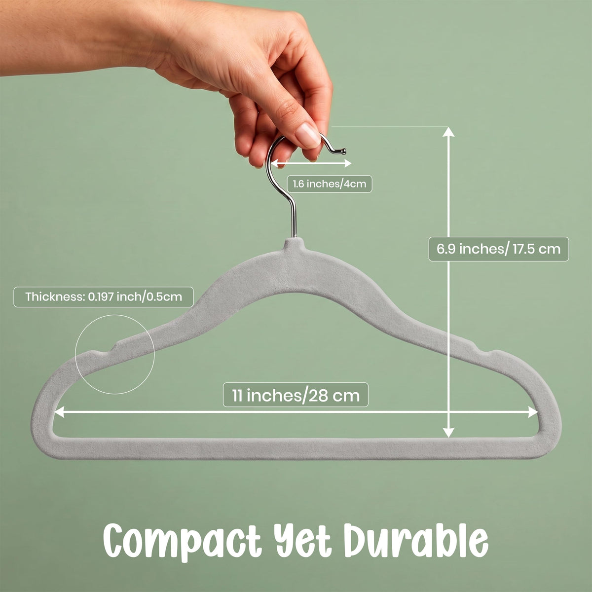 Kids' Velvet Clothes Hangers