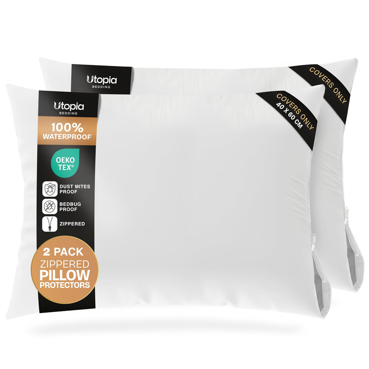 Waterproof Pillow Protector Set