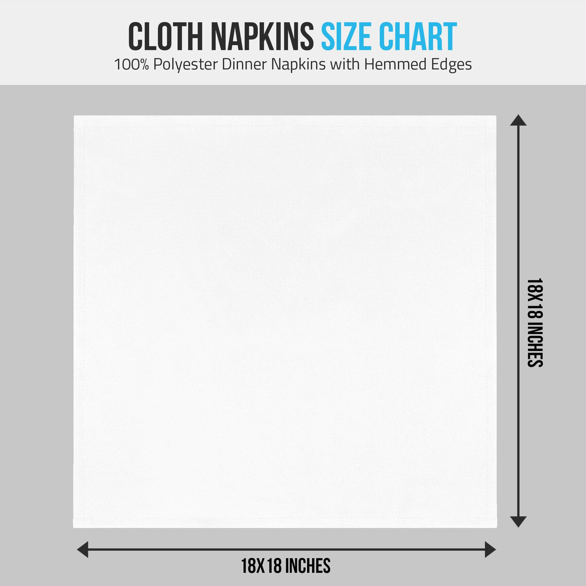 Reusable Polyester Dinner Napkins