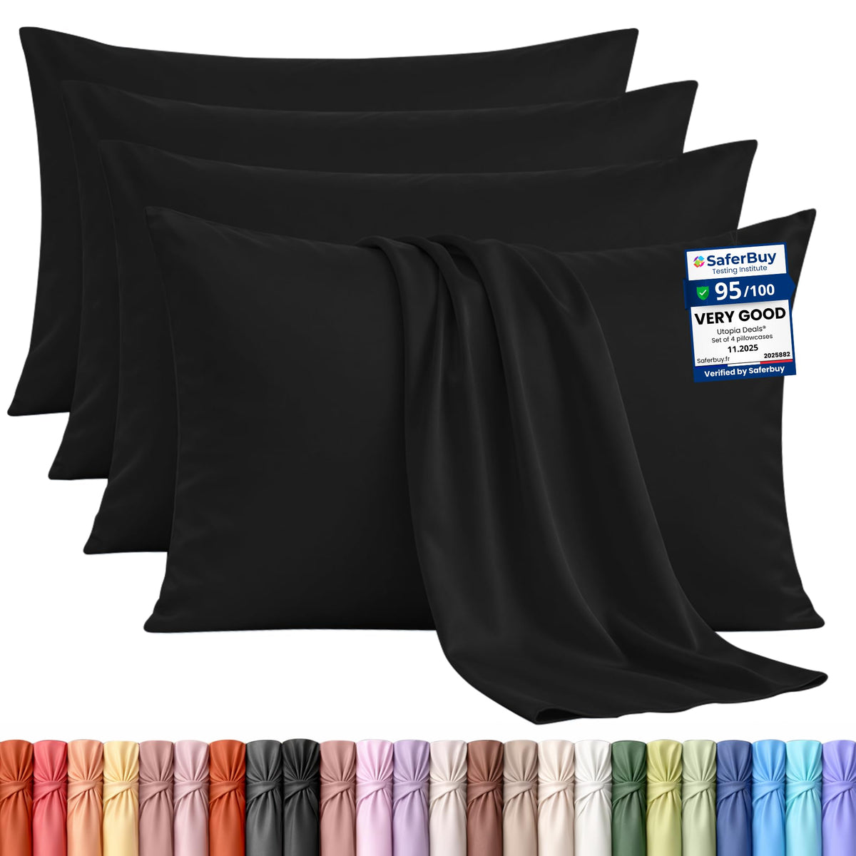 Everyday Soft Pillowcase - Pack of 12