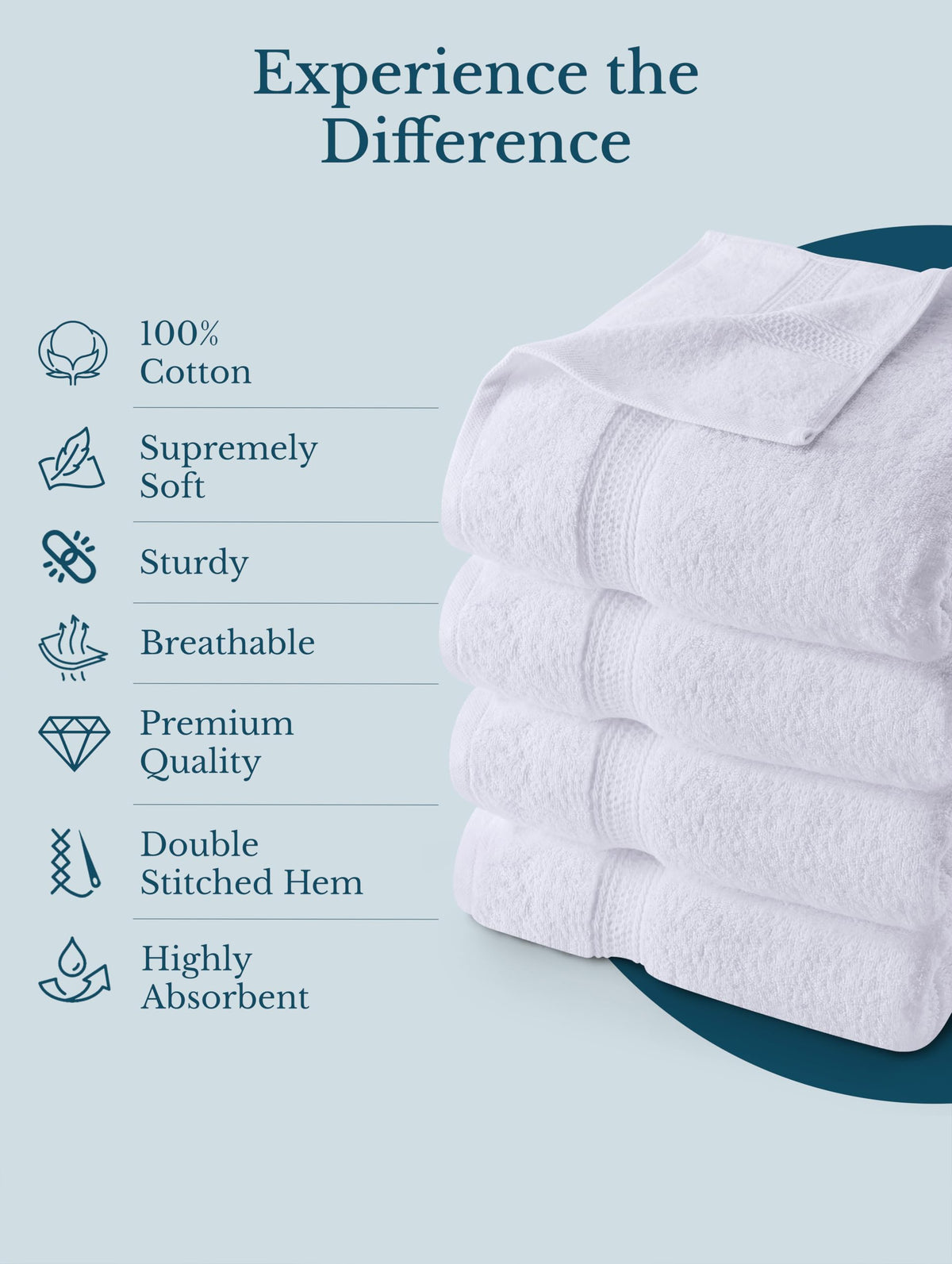 Everyday Cotton Bath Towels